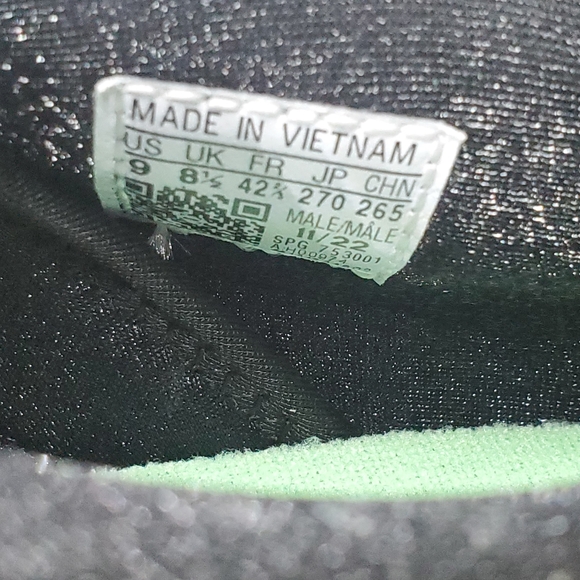 Adidas Adizero Afterburner Metal Baseball Cleats Men's Black H00974 - Picture 8 of 8